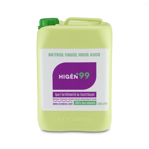 HIGÉN+99™ Fertőtlenítő és tisztítószer (Professzionális és lakossági felhasználásra)