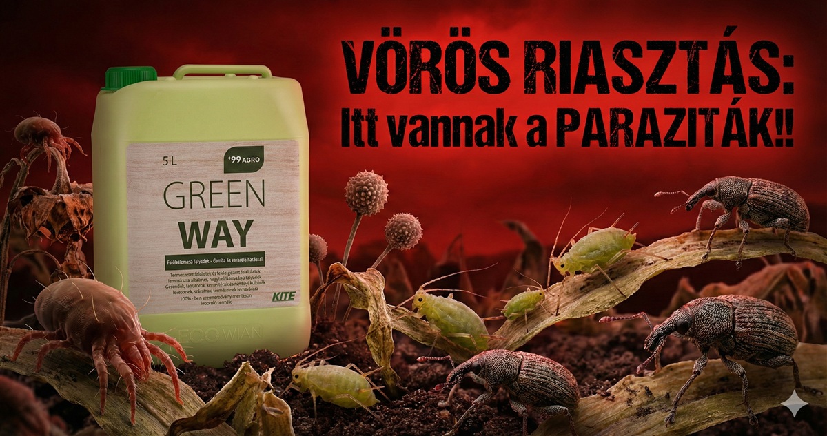 VÖRÖS RIASZTÁS: Itt vannak a PARAZITÁK!!